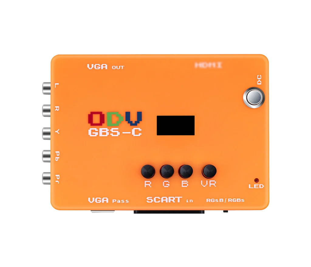 Gaming Console Cube - Mcbazel ODV-GBS-C Component Vga/Scart Naar Vga/Hdmi