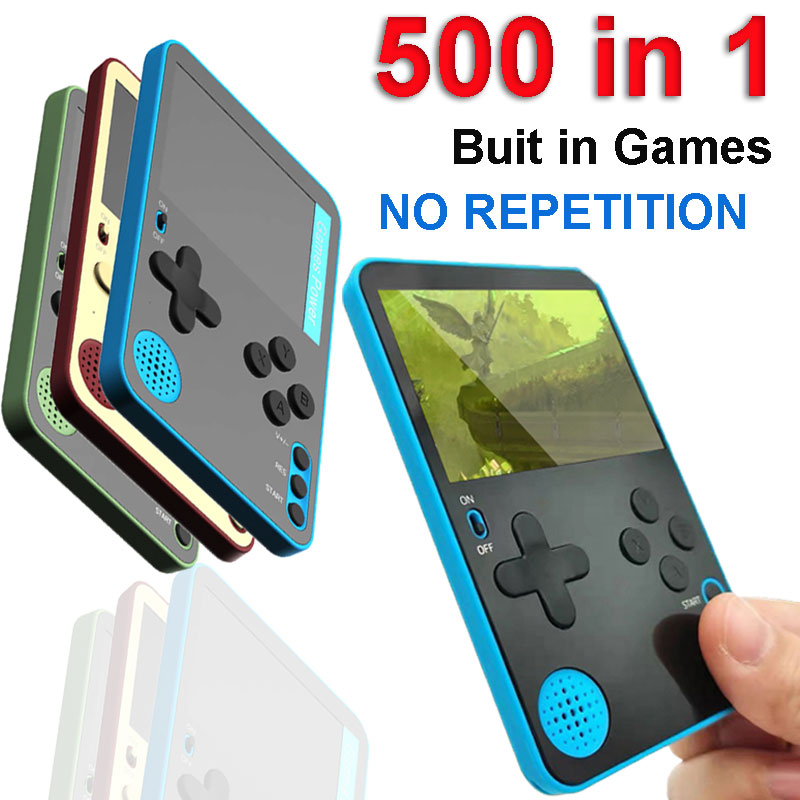 Gaming Console Minecraft - Handheld gameconsole 500 klassieke games LCD