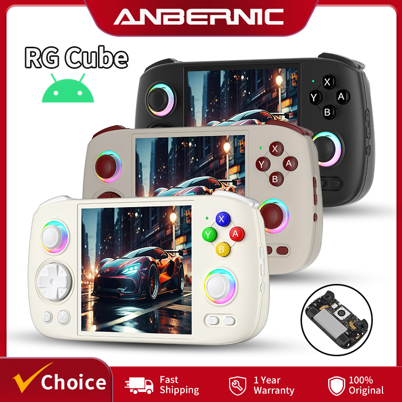 Gaming Console Cube - Anbernic RG Cube Handheld Gameconsole 3.95''