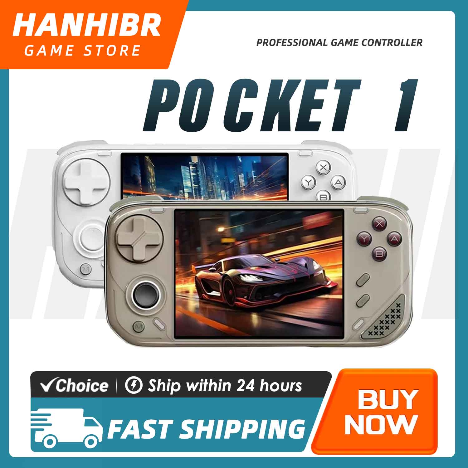 Gaming Console Minecraft - MINILOONG POCKET 1 Handheld Game Console