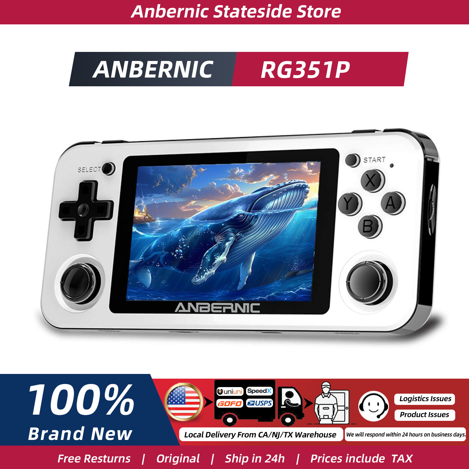ANBERNIC RG351P Handheld Retro - Gaming Console Minecraft recensie en prijs