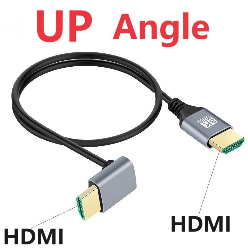 0,5 1M 90 graden links/rechts/ - Hdmi Cable 2.1 recensie en prijs