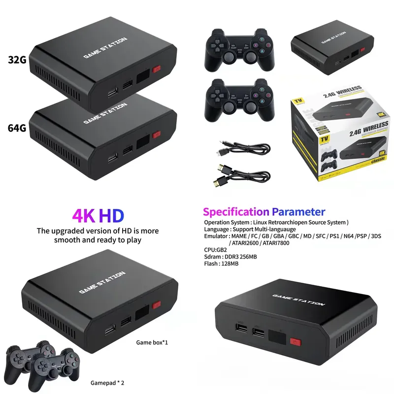 M8plus HD Videogame Console Bo - Gaming Console Controller recensie en prijs