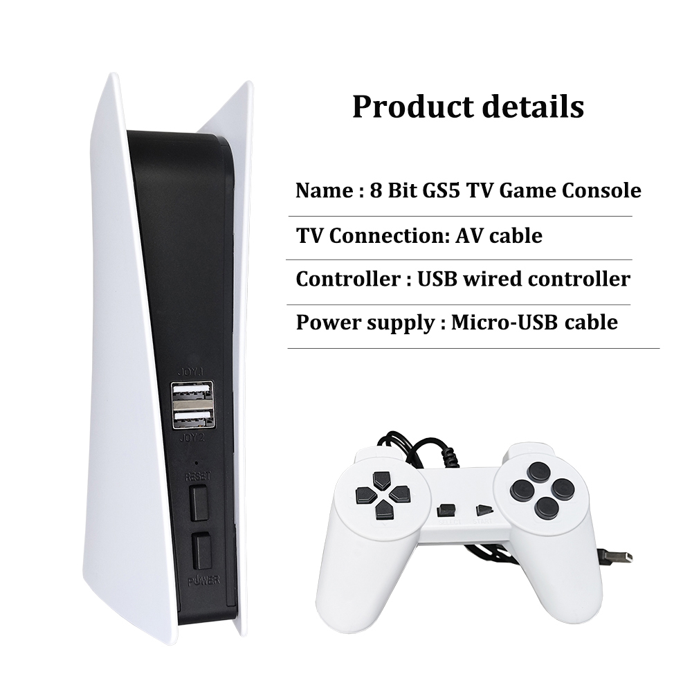 GS5 8-bit TV Video AV-uitgang  - Gaming Console Gs5 recensie en prijs