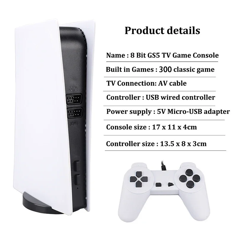 Retro GS5 Mini TV Handheld Gam - Gaming Console Gs5 recensie en prijs