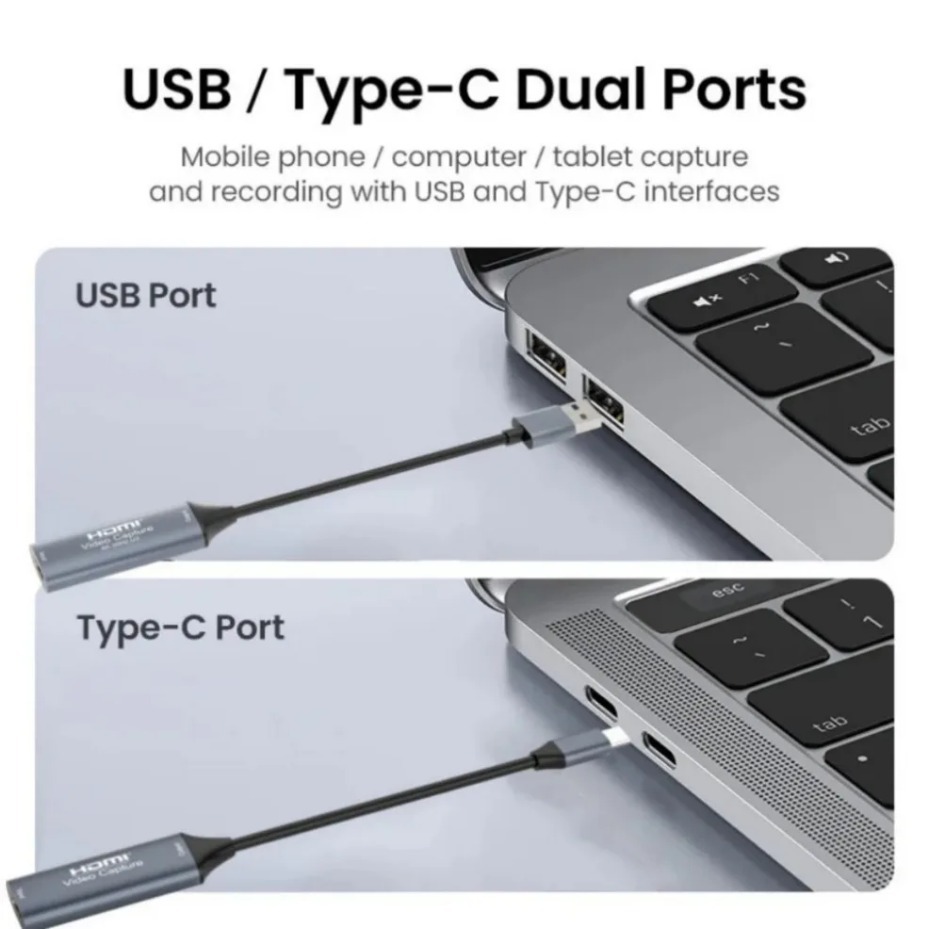 USB-C 2.0/3.0 HDMI Video Captu - Gaming Console And Pc recensie en prijs