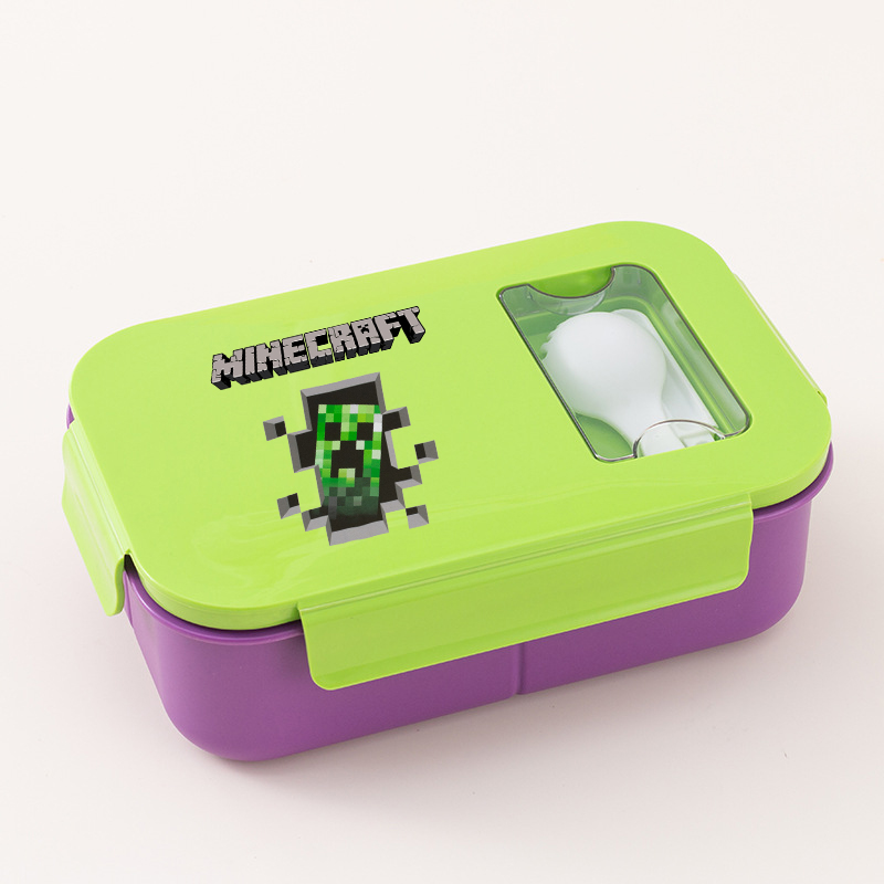 Lunchbox met gamethema Minecra - Gaming Console Minecraft recensie en prijs