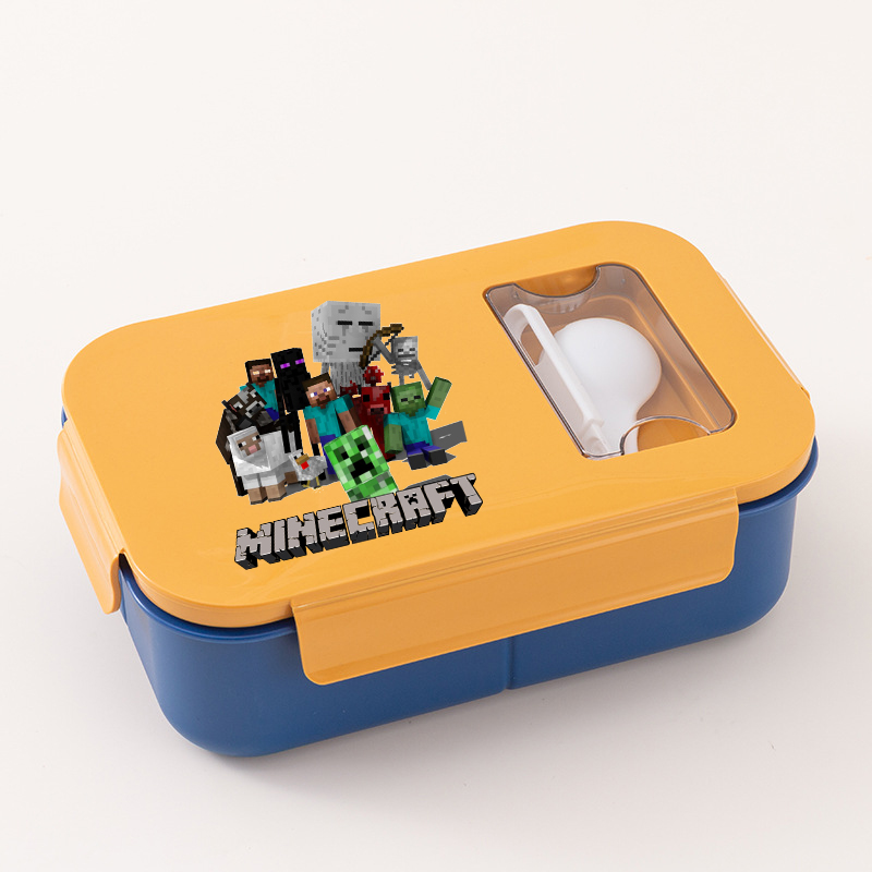 Lunchbox met gamethema Minecra - Gaming Console Minecraft recensie en prijs